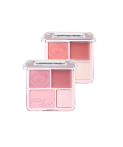 Bảng Phấn Má Hồng Bắt Sáng JUDYDOLL 4 Ô